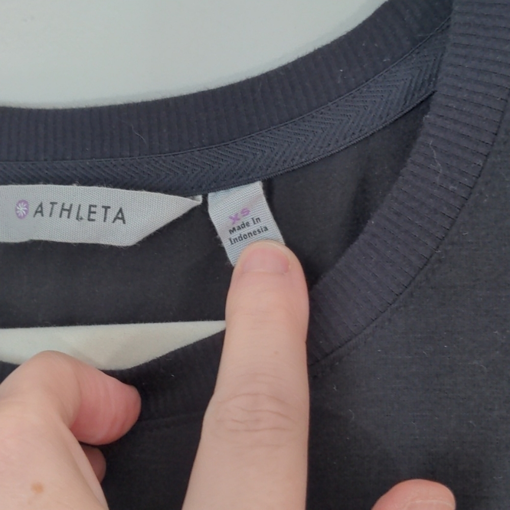 ATHLETA Topanga T-shirt Ruched Dress - Picture 4 of 7